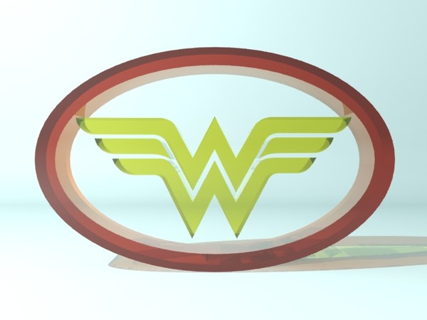 max wonder woman logo - Wonder Woman Logo by christiano247